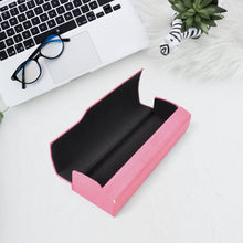 Faux Leather Glasses Case