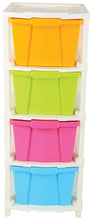 Versatile 4-layer storage box, ideal for organizing drawers or shelves.