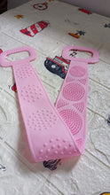 Eco-Friendly Silicone Shower Brush & Back Scrubber Towel